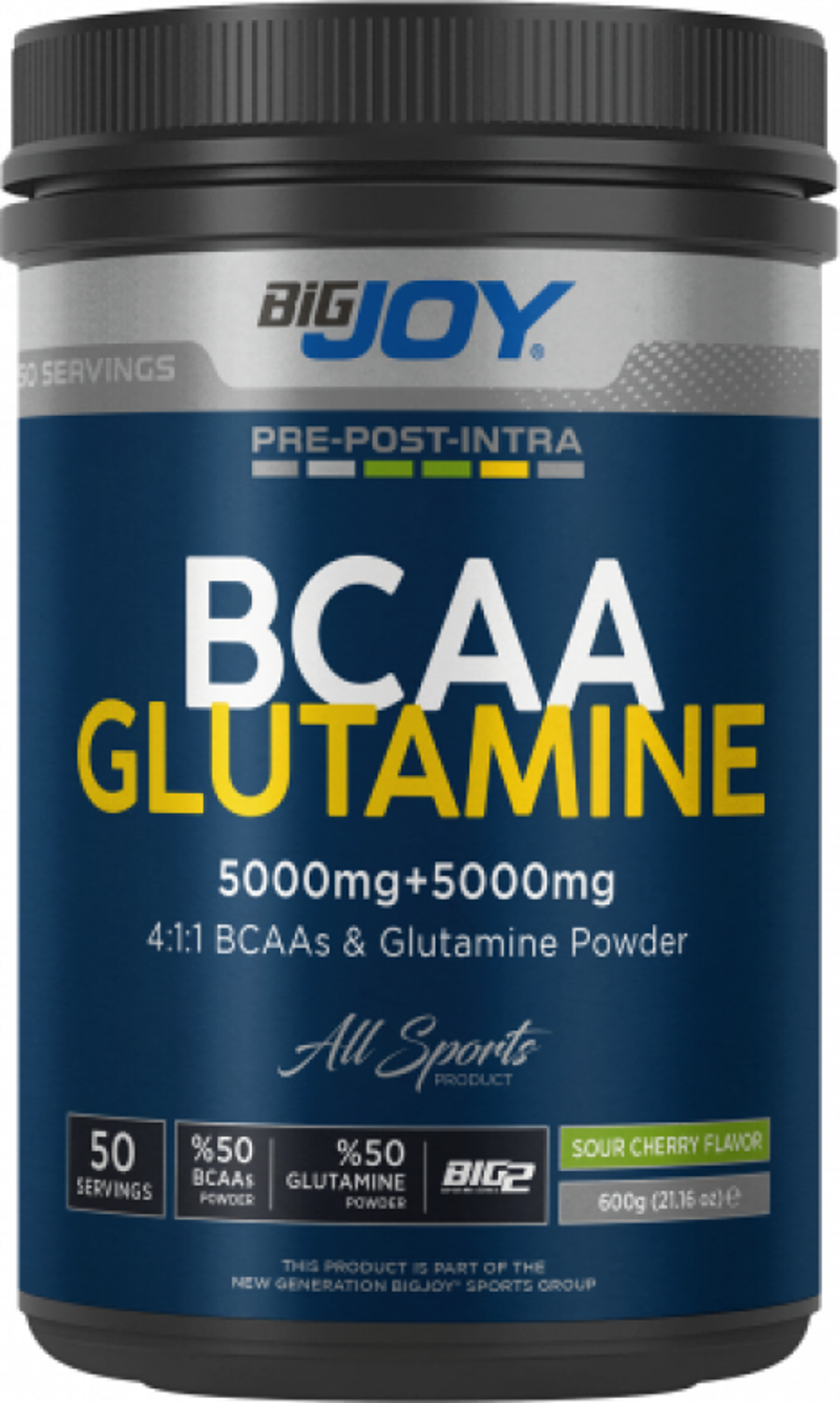 Bigjoy Big2 Bcaa+Glutamine Aromalı 600 gram - Vişne