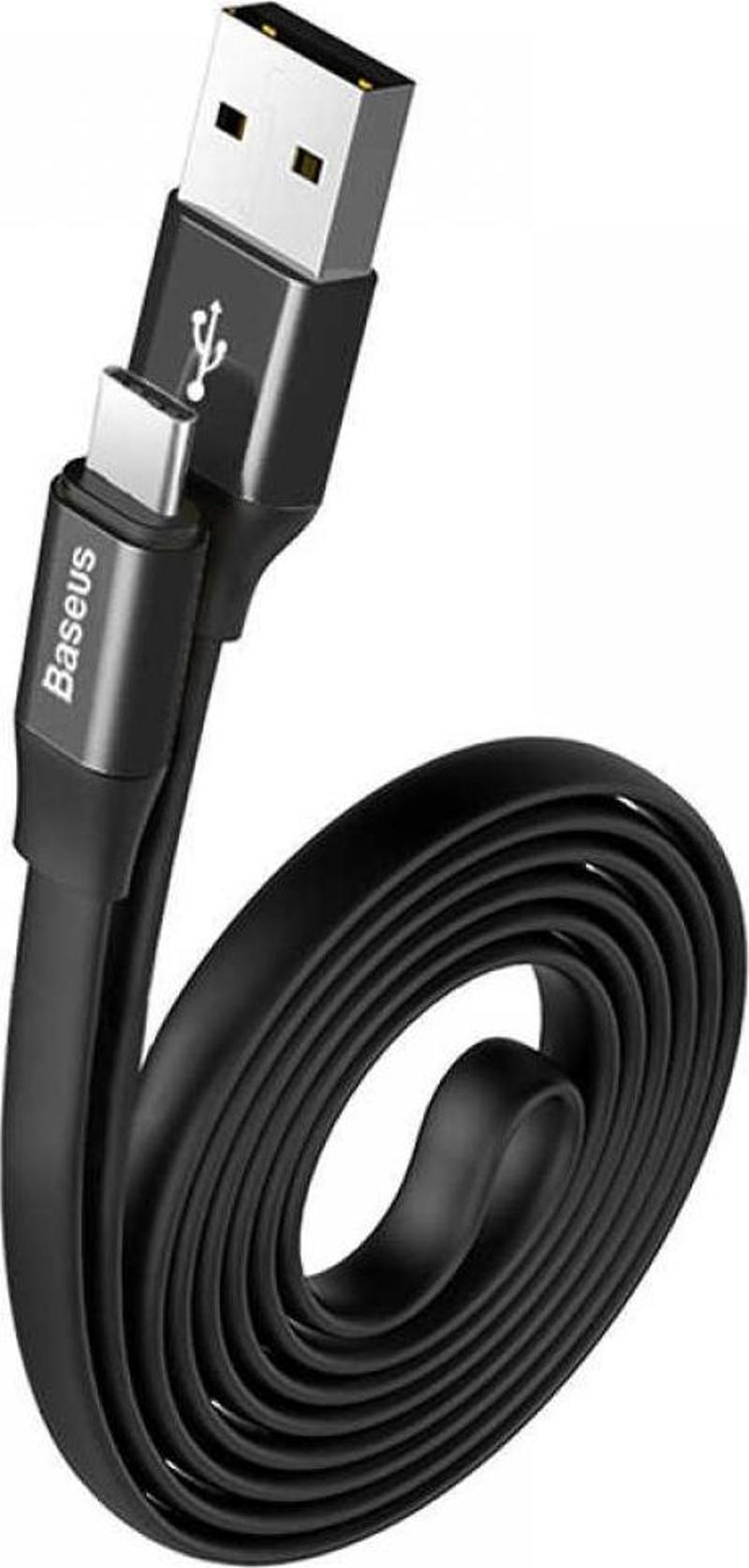 Nimble 2A Type-C Şarj ve Data Kablosu 1.2 Metre Siyah CATMBJ-AO1