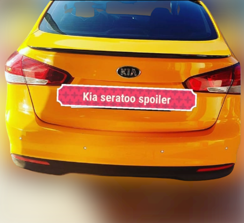 Kia Cerato Uyumlu Anatomik Spoiler Boyalı