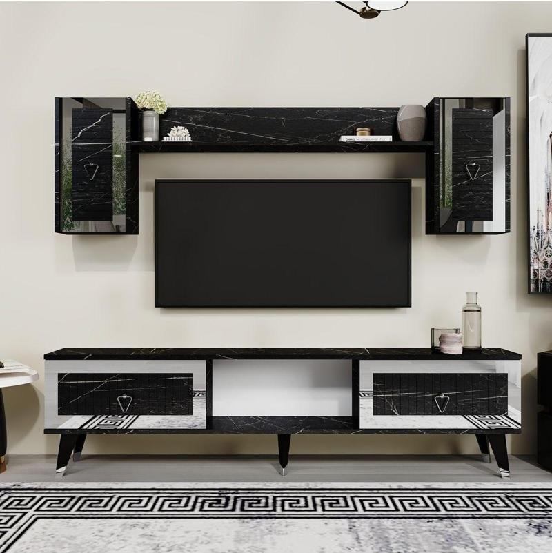 DemonteHome Boradh Tv Üni̇tesi̇ Takimi Royalmermer-Gümüş