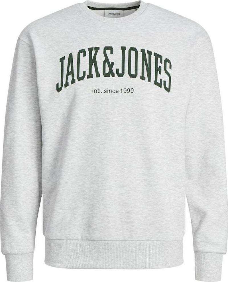 Jack Jones Osh Bisiklet Yaka Erkek Sweat 12248431