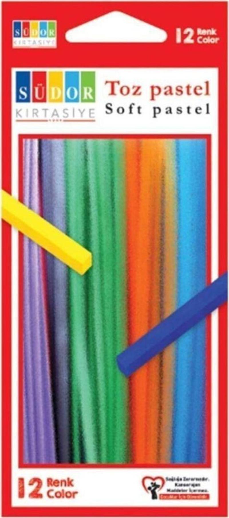 12 Renk Toz Pastel