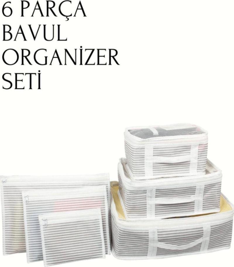 .Sport.1855 Valiz Içi Düzenleyici Organizer 6 Parça - Luggage Organizer 6 Pcs