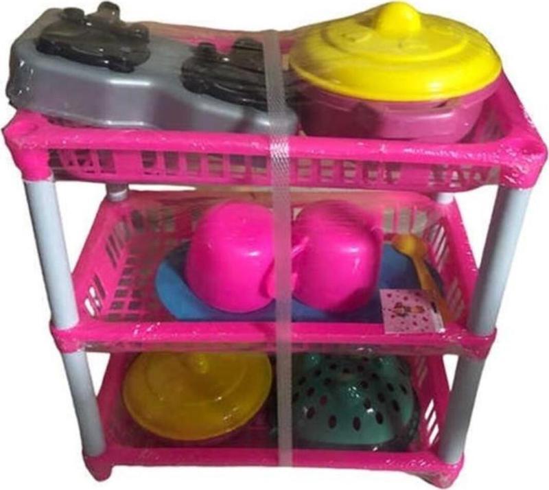 Best Toys Üç Katlı Mutfak Sepeti