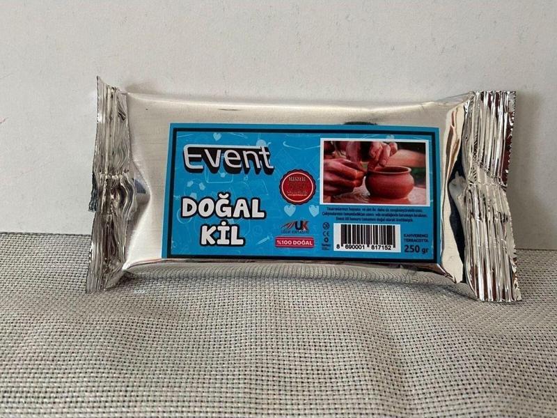Seramik Hamuru Doğal Kil Kahverengi 250 gr