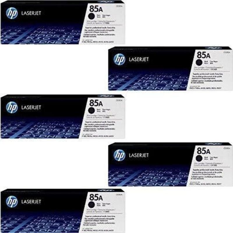 85A-CE285A / CE847a Orjinal Toner 5'Lİ Avantaj Paket