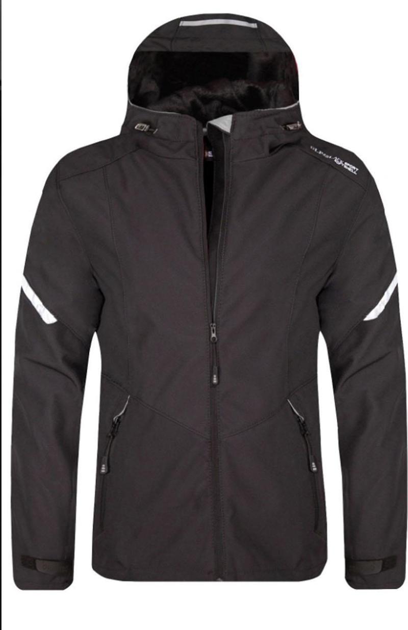 Delpino Su ve Rüzgar Geçirmez Termal Softshell Erkek Mont-7015