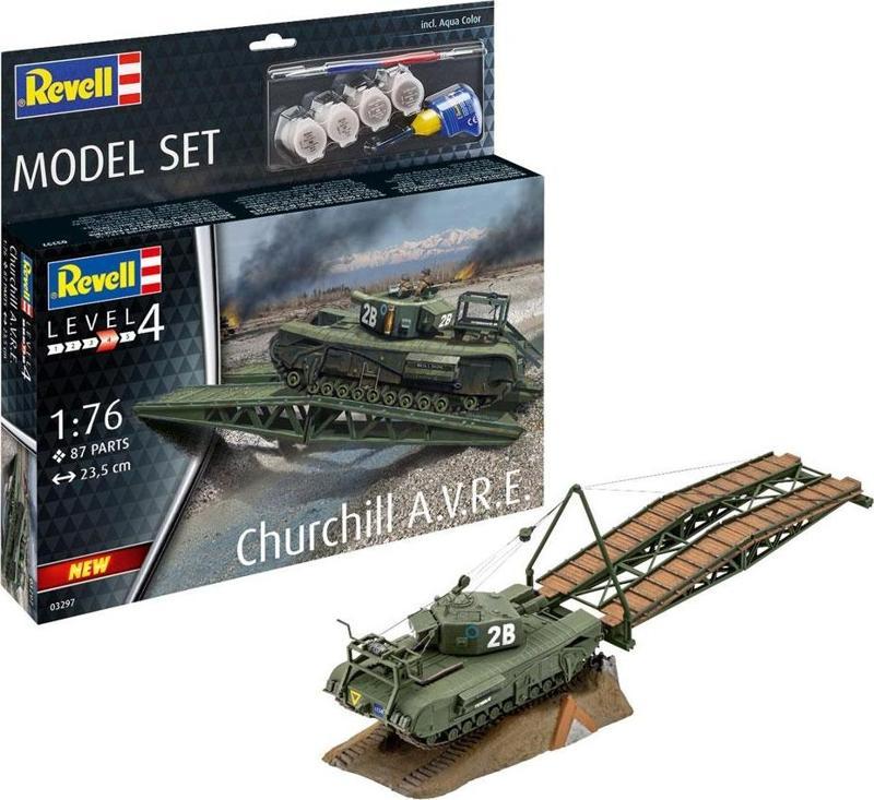 Model Set Askeri Churchill AVRE 63297