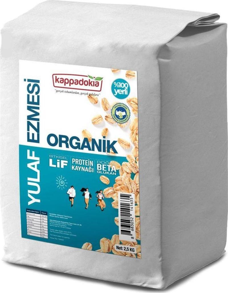 Yerli Organik Yulaf Ezmesi 2,5 Kg