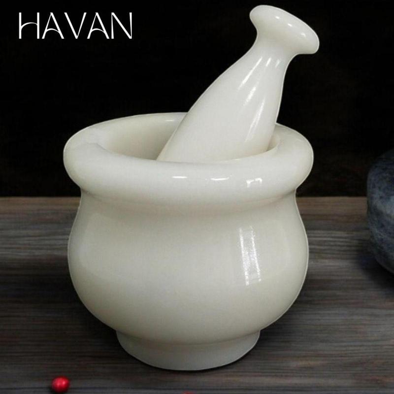 Urestone Beyaz Mermer Havan