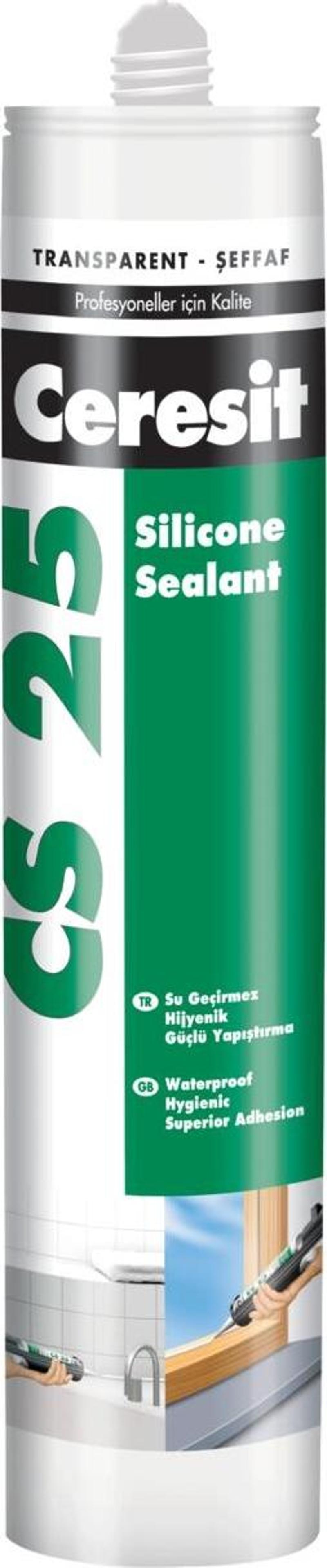 CS 25 Şeffaf Silikon, 280ml