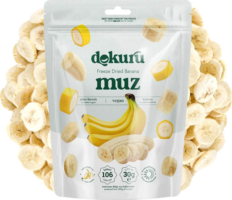 Freeze Dried Muz 30 gr