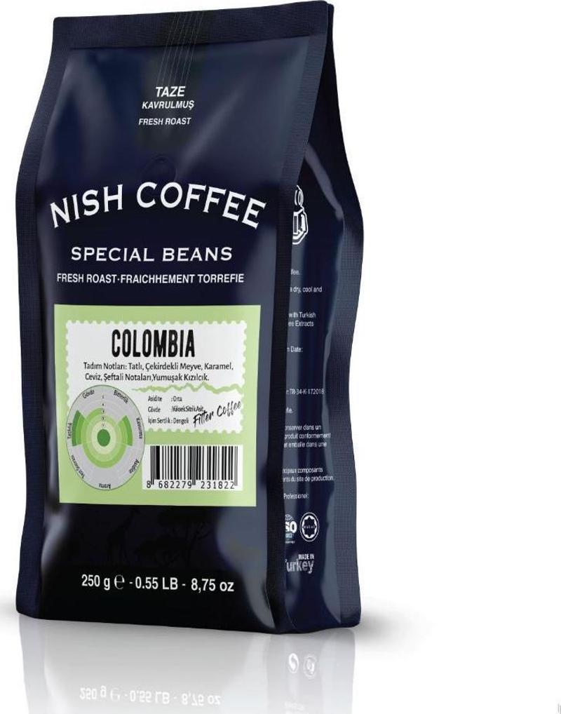 Nish Filtre Kahve Colombia 250 Gr