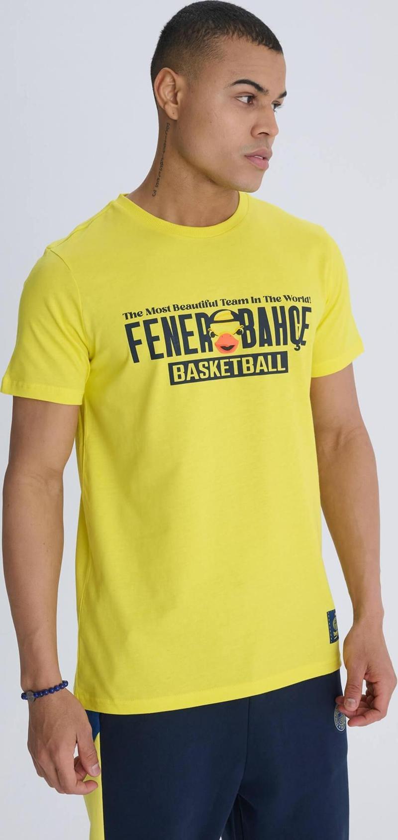 BASKET FENERBAHCE YELLOW TSHIRT 24/25