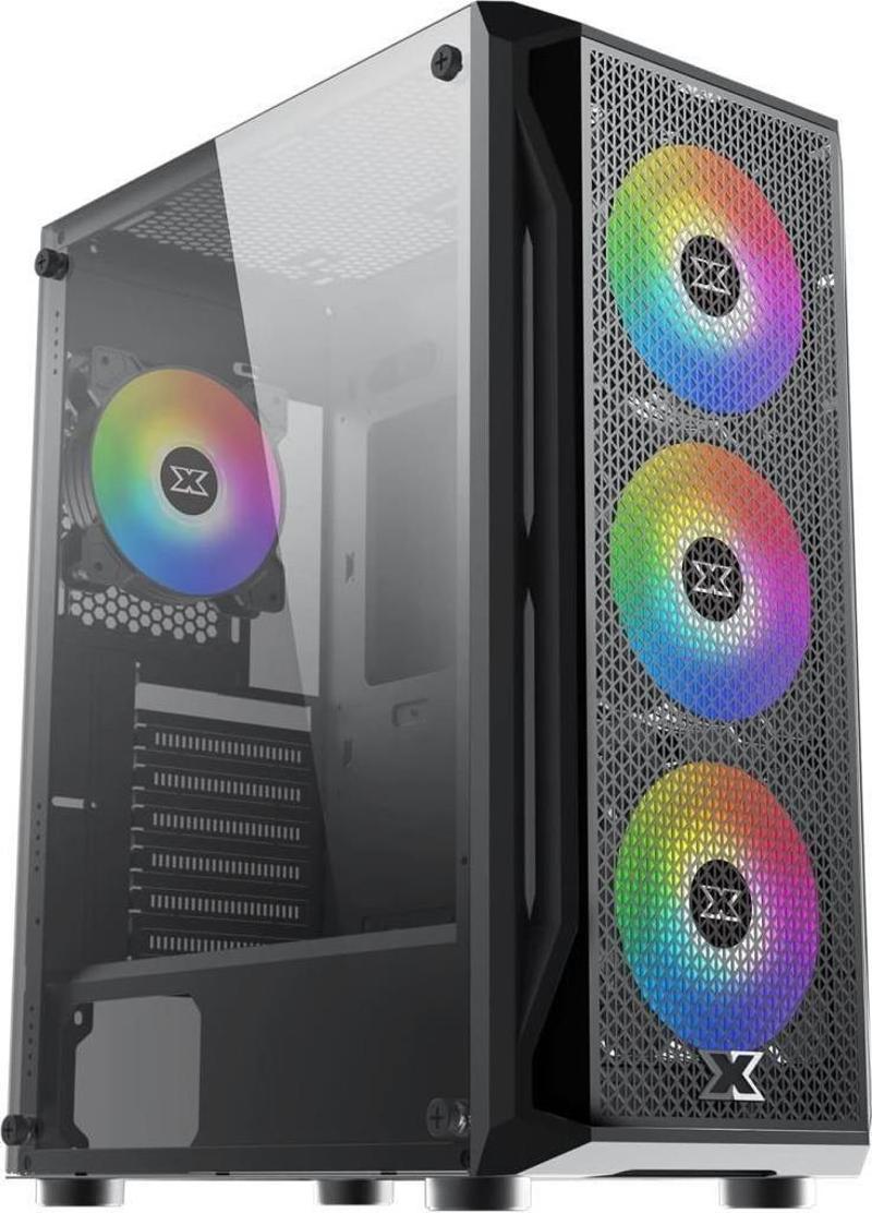 X EN46195 RGB 4 Fanlı 500 W ATX Oyuncu Kasası