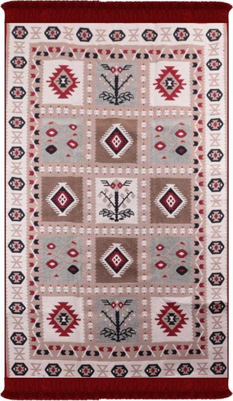 Çift Taraflı Kilim, Makinede Yıkanabilir, Modern Desenli, 120*180 cm, SA1619B