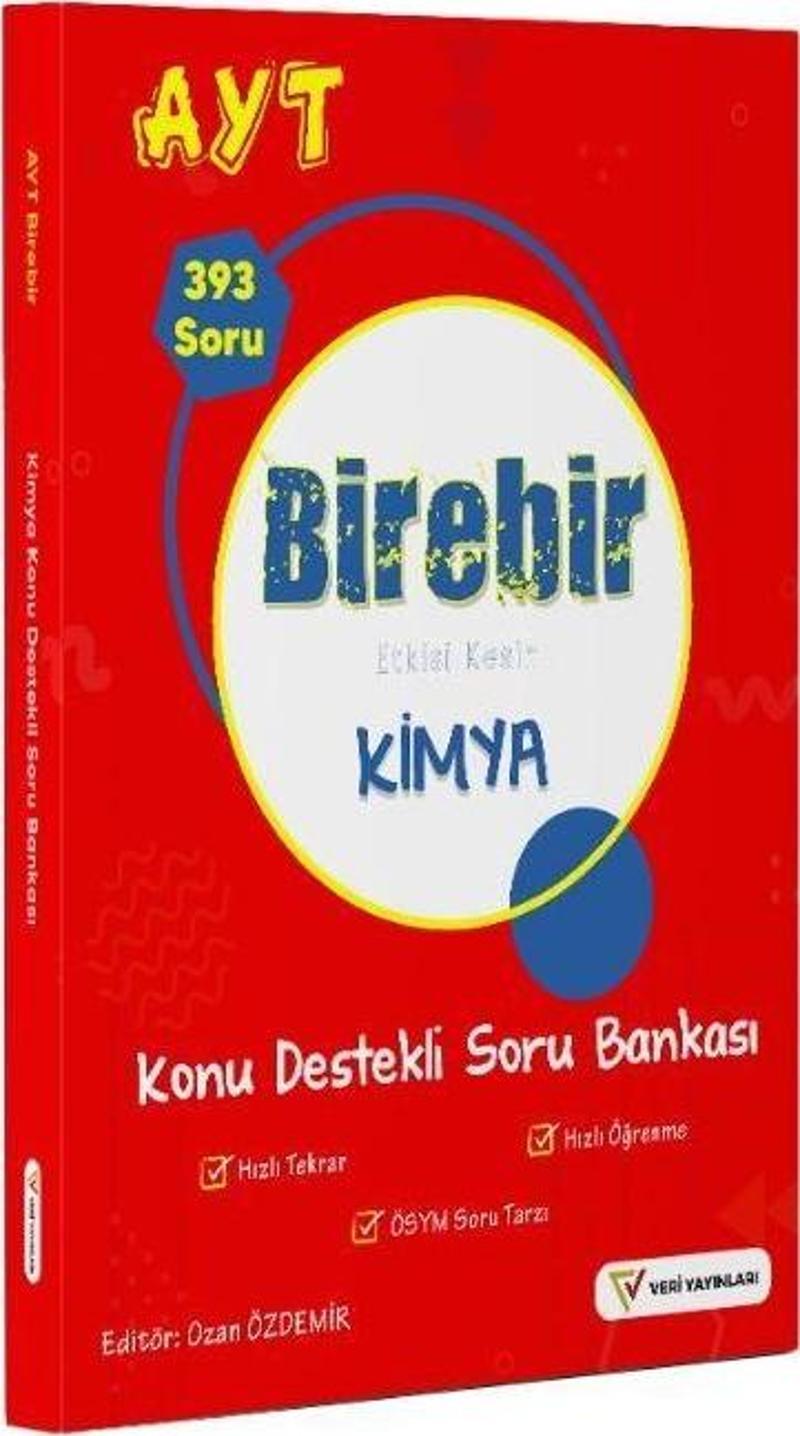 YKS AYT Birebir Etkisi Kesin Kimya Konu Destekli Soru Bankası