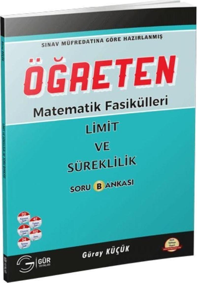 Öğreten Matematik Fasikülleri - Limit ve Süreklilik Soru Bankası