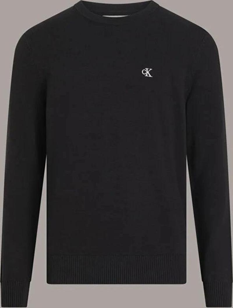 erkek modern crew neck kazak