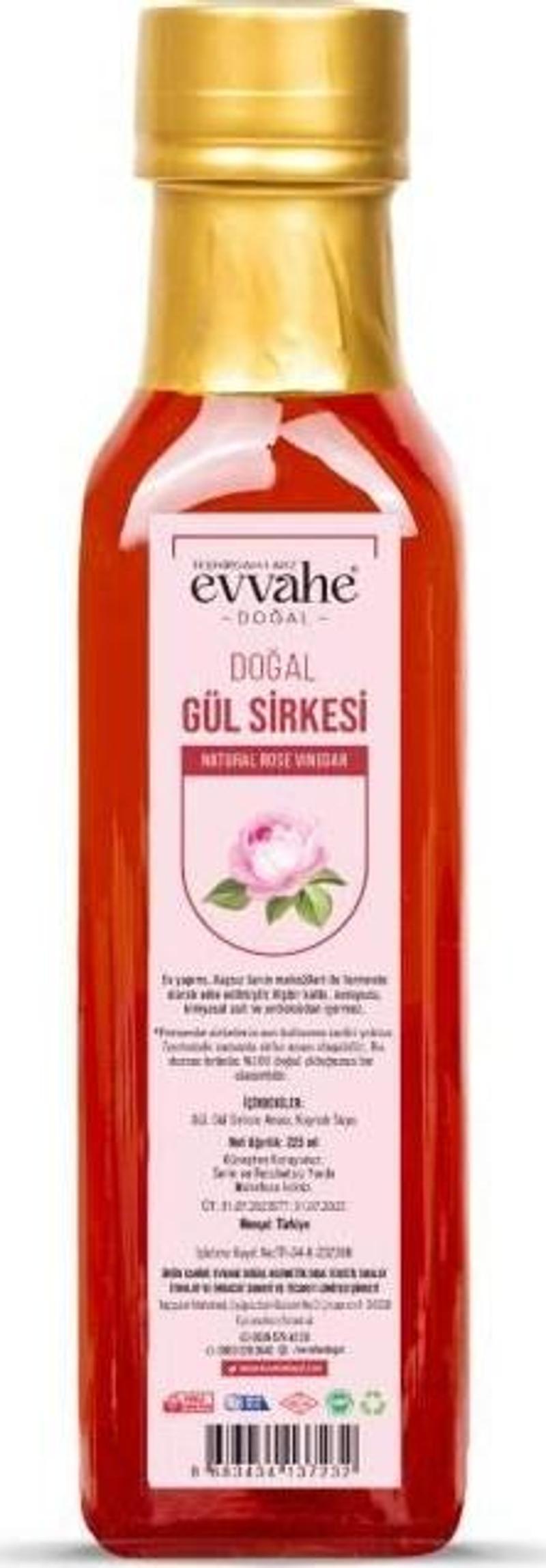 Doğal Gül Sirkesi (225 ml)