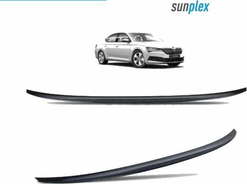 Skoda Superb Spoiler Piano Black 2015-2019 arası modellere uyumlu Sunplex