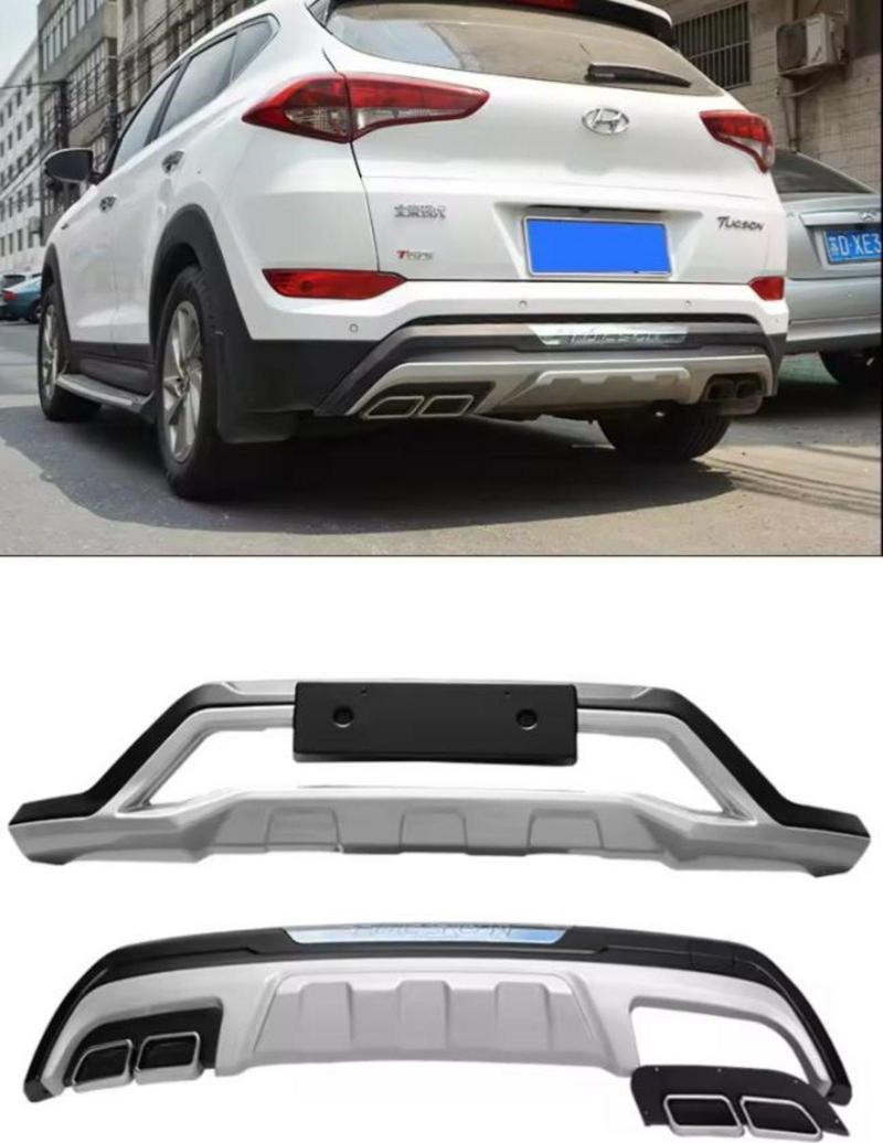 Hyundai Tucson Ön-Arka Tampon Koruması  2015-2018 (Model 1)