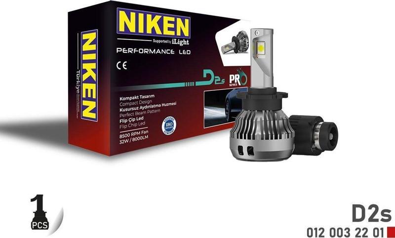 D2S Led Xenon Far Ampulü Pro (1 Ad) Niken