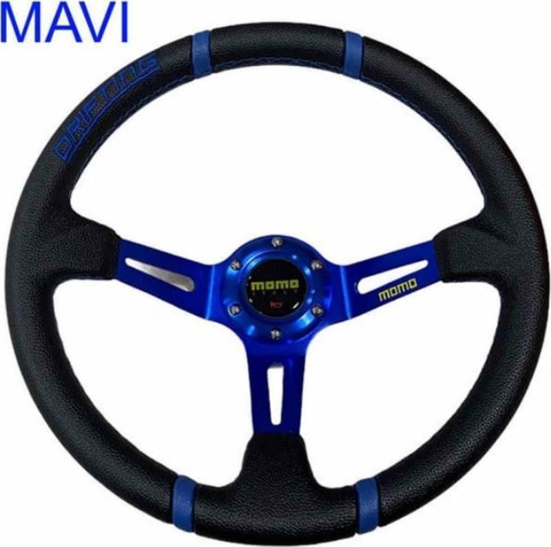 Momo Spor Direksiyon ofsetli Mavi Şeritli Mavi Göbekli