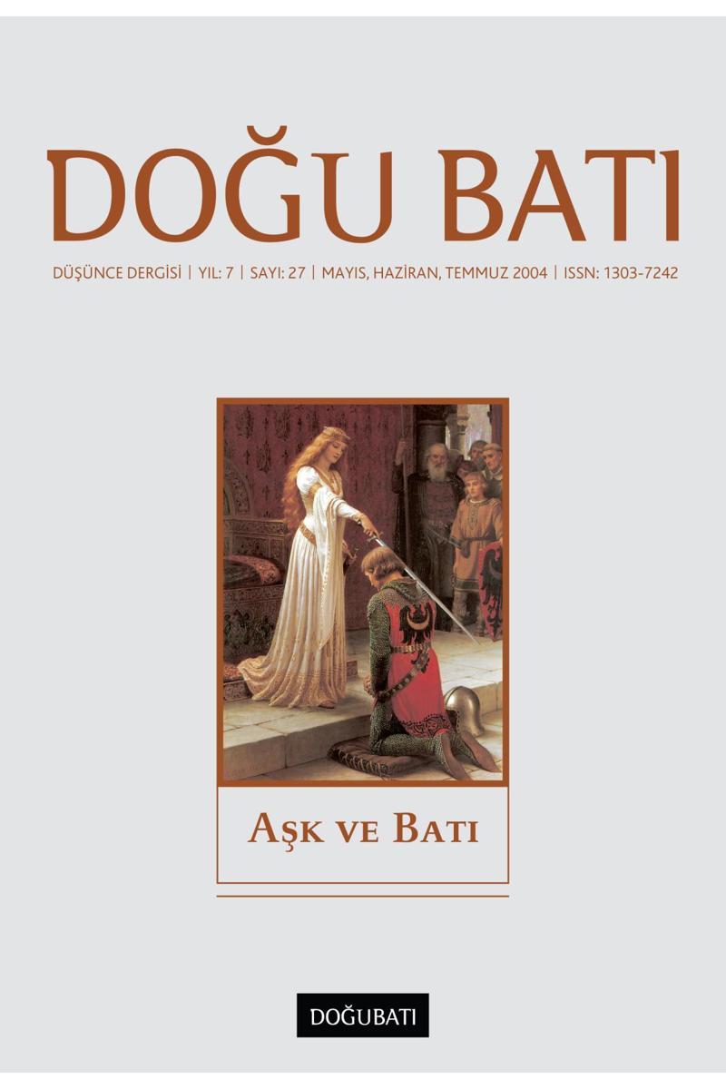 Doğu Batı Sayı 27: Aşk ve Batı