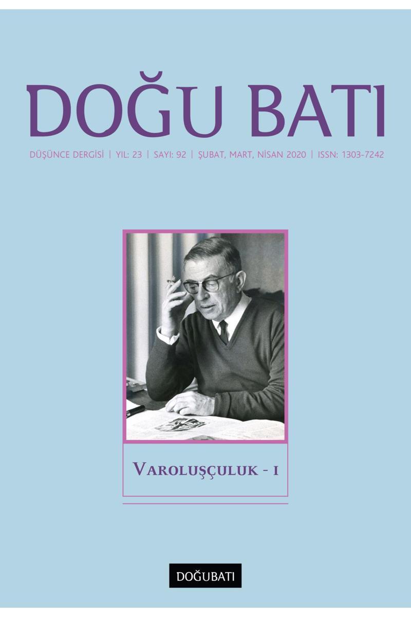 Doğu Batı Sayı 92: Varoluşçuluk - I