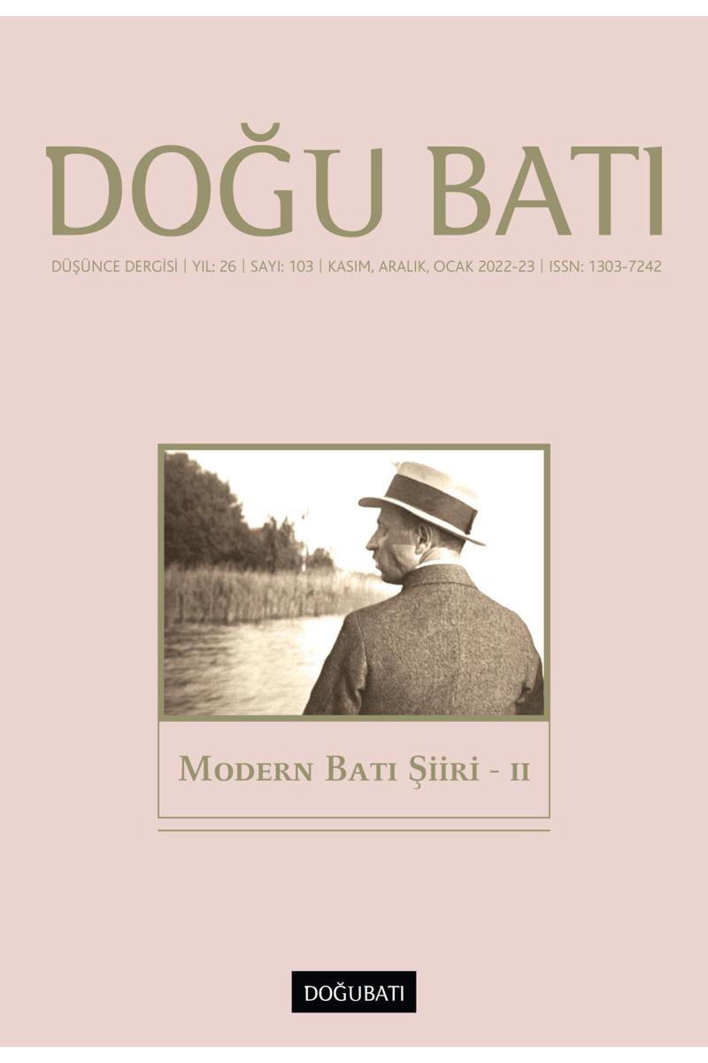 Doğu Batı Sayı 103: Modern Batı Şiiri - II