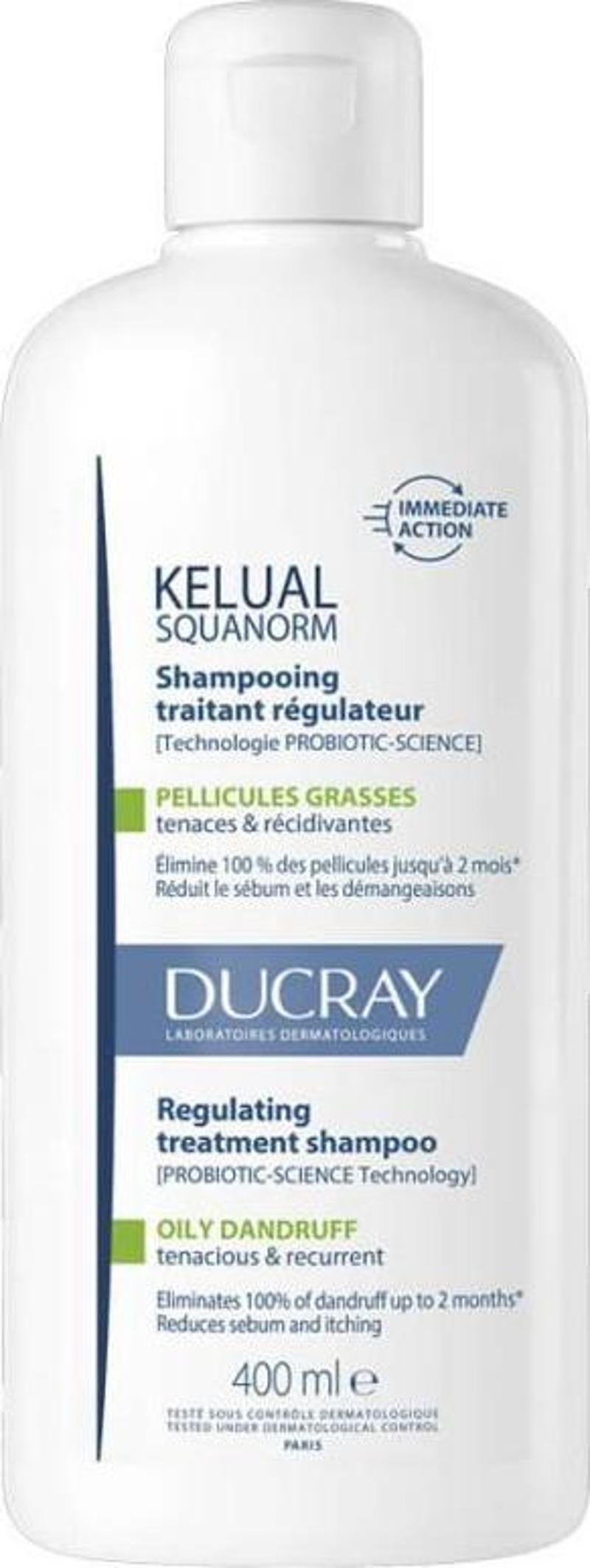 Kelual Squanorm Normal ve Yağlı Saçlar İçin Kepek Karşıtı Şampuan 400 ml