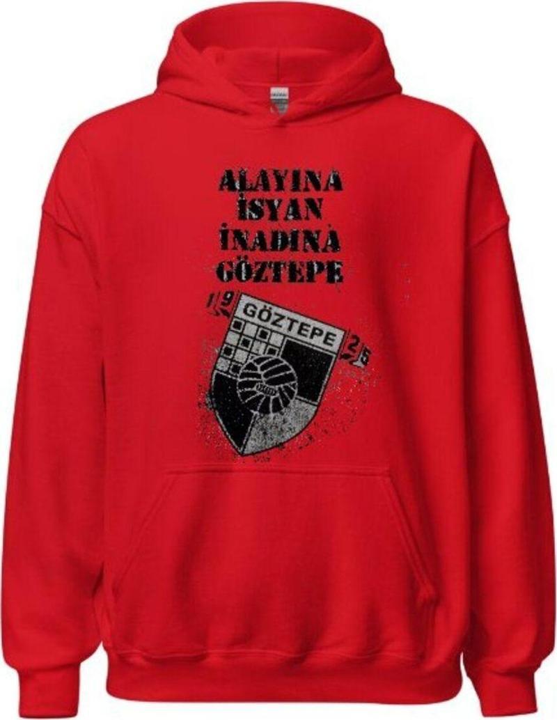 Göztepe Kapşonlu Sweatshirt - Alayına İsyan İnadına Göztepe