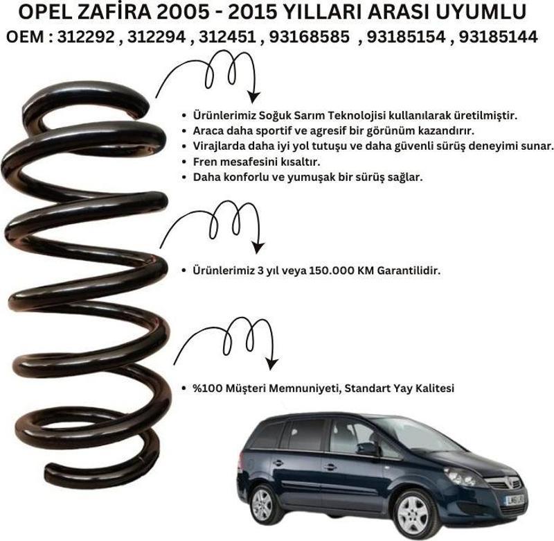 ST124518F - 2005-2015 Opel Zafira Ön Helezon Yay Takımı (2 Adet)