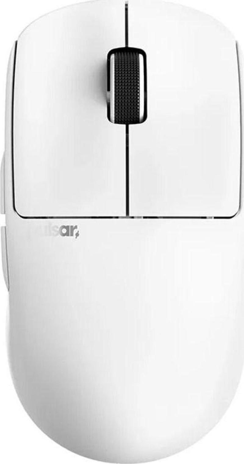 X2 CrazyLight 8K Hz XS-1 Sensör Uyuni White Kablosuz Size 1 Mini Simetrik Mouse (PX2CL108)