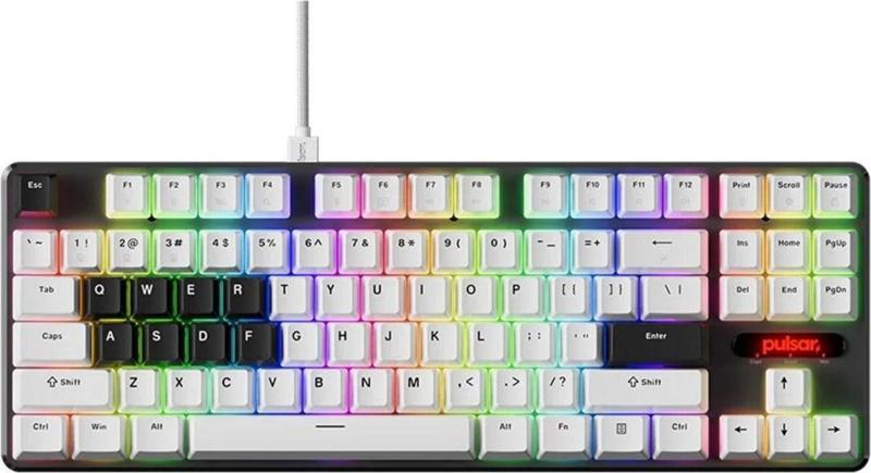 PCMK2 HE %80 TKL ANSI HE Manyetik Switch RGB Hotswap Beyaz Mekanik Klavye (PCMK2HE801W)