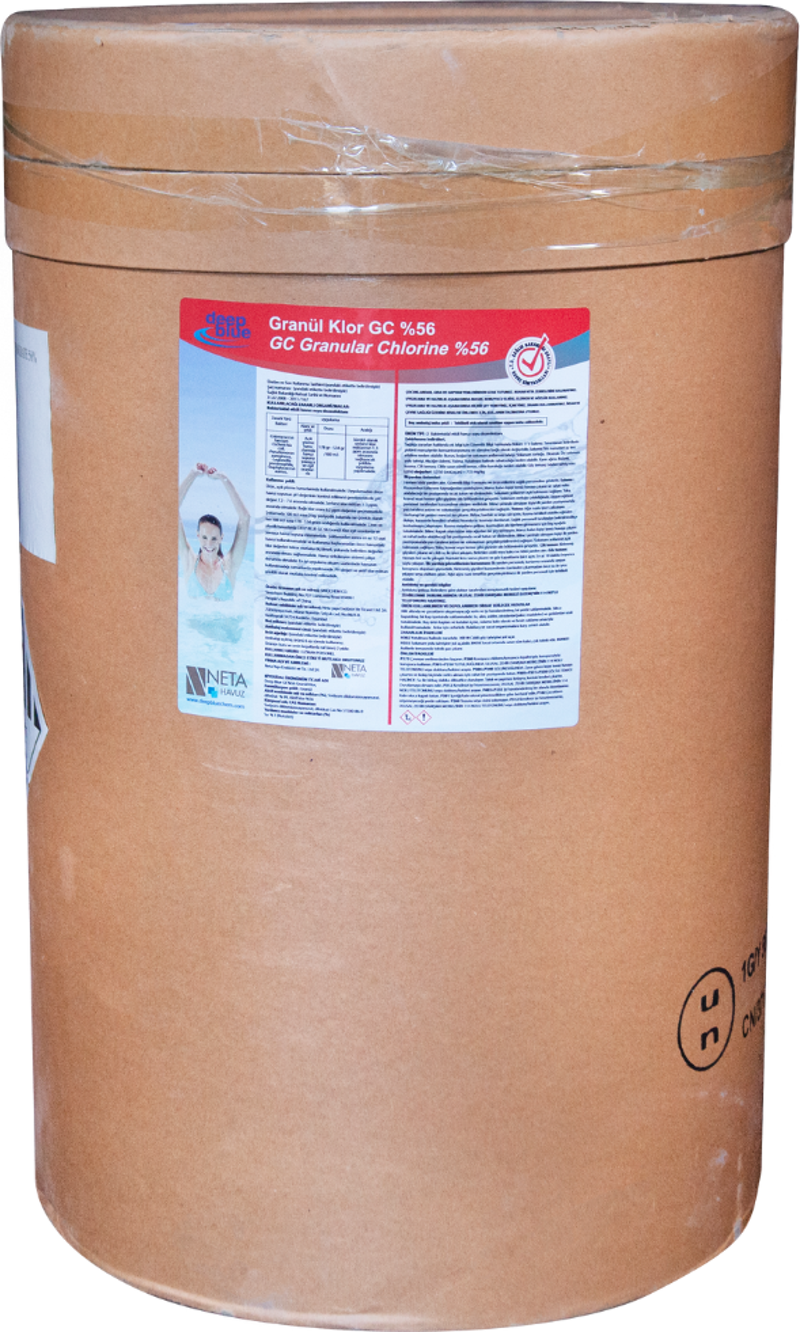 GC 50 Kg Chlor Stabilize Diklor Granül %56 Aktif Klor - Granular Chlorine-ToptancıyızBiz