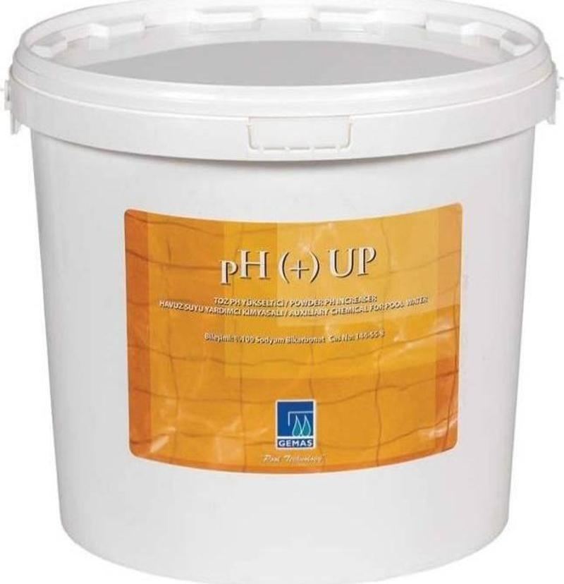 Gemaş 4 Kg pH (+) UP” Toz pH Yükseltici (%100 Sodyum Bikarbonat)-PH (+) Reducer-ToptancıyızBiz