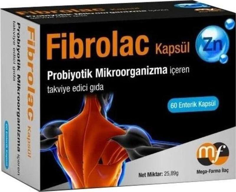 Fibrolac 60 Enterik Kapsül