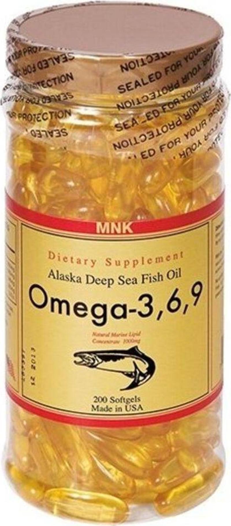 Omega-3,6,9 200 Kapsül