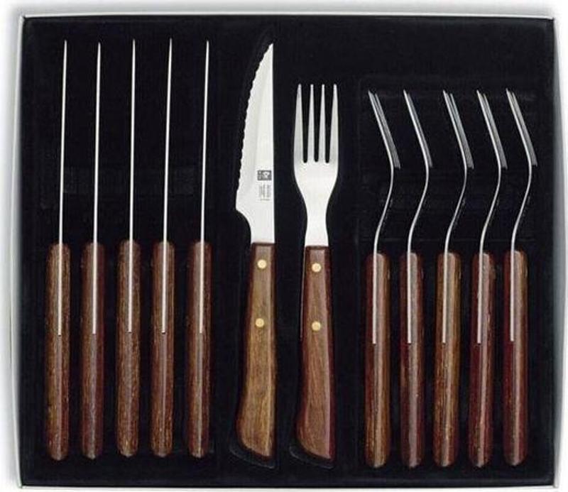 12 Parça Steak Çatal Bıçak Seti