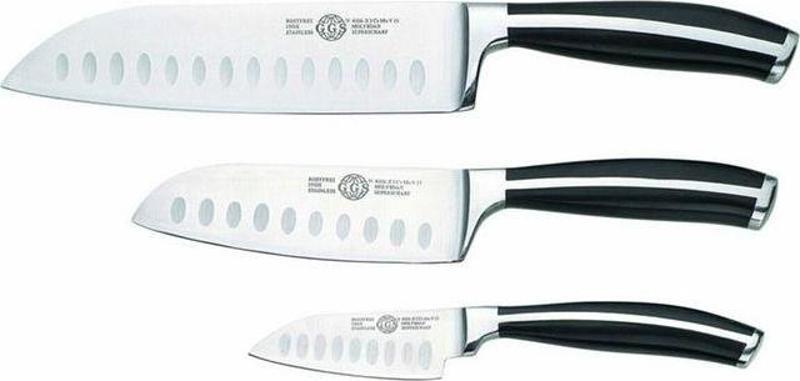 Santoku Şef Bıçağı 3'lü Set