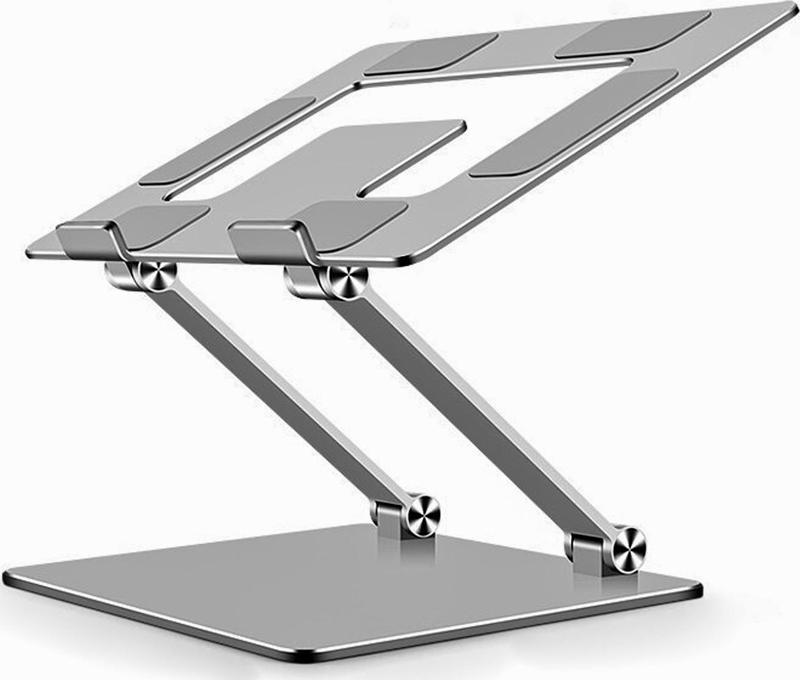 Metal Ayarlanabilir Laptop, Tablet, Macbook, Matebook Yükseltici Katlanabilir Stand Tutucu Uzay Grisi