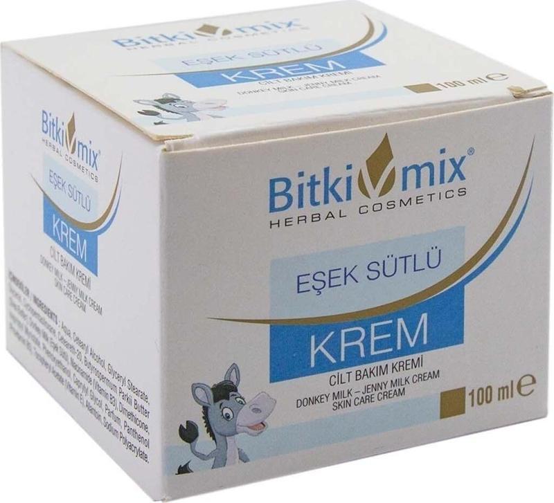 Bitkimix Eşek Sütlü Cilt Bakım Kremi – 100 Ml