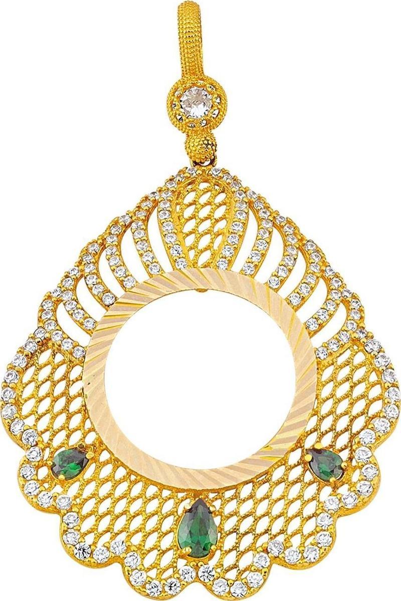 Altın Çerçeve Kolye 7,96 Gram