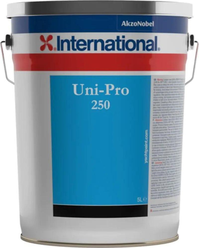 INTERNATIONAL UNİ-PRO 250 5L SİYAH ZEHİRLİ BOYA TEKNE YAT ANTIFOULING