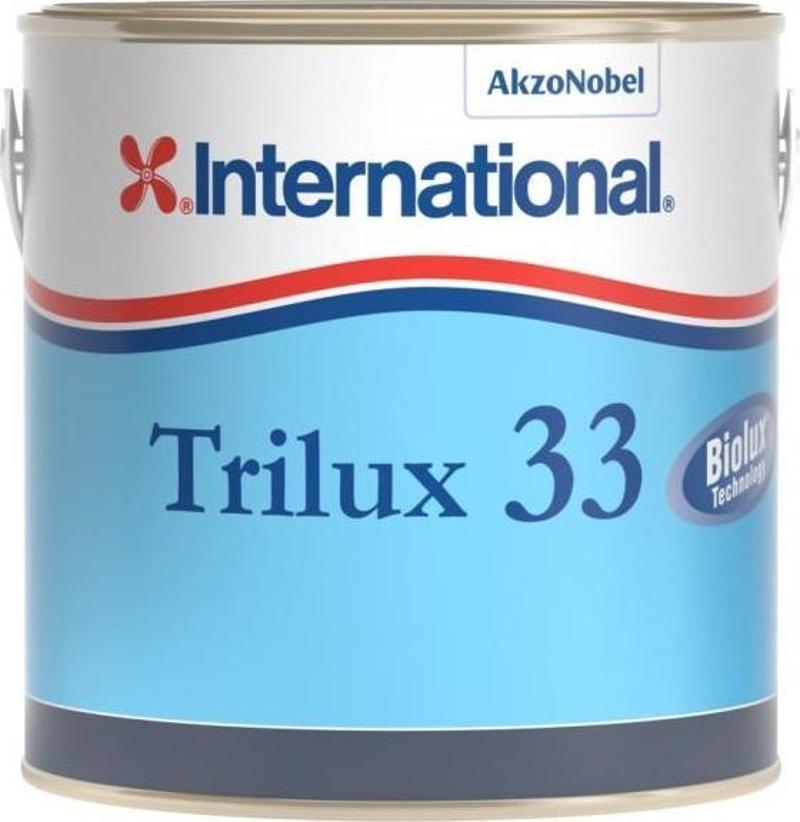 INTERNATIONAL TRILUX 33 5 LT. BEYAZ ZEHİRLİ BOYA TEKNE YAT ANTIFOULING