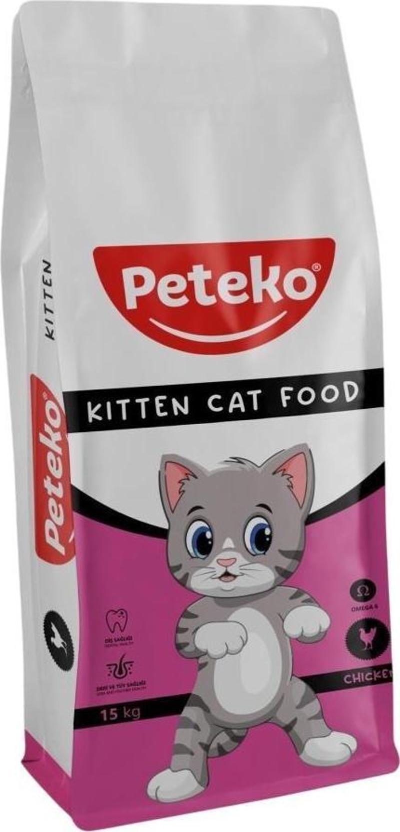 Kitten Tavuklu Yavru Kedi Maması 15 Kg