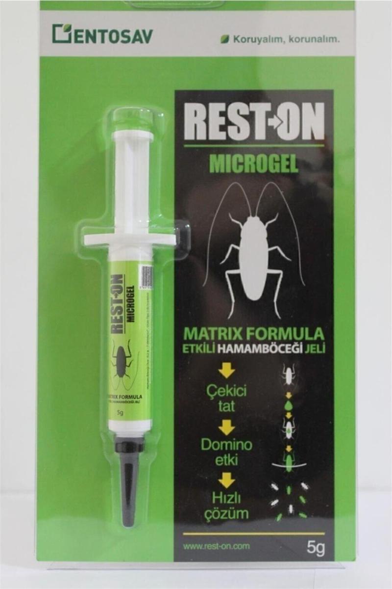 Rest-On Microgel Hamamböceği Jeli - 5 Gr, Ücretsiz Kargo