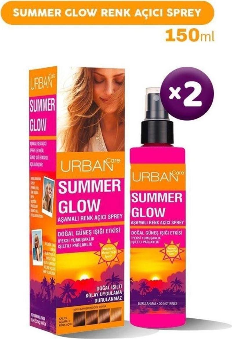 Summer Glow Renk Açıcı Sprey 150 Ml X 2